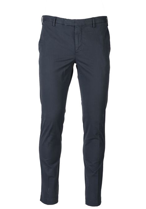 Pantalone PT Torino Blu Scuro in Cotone ed Elastane - Primavera/Estate PT TORINO | Pantaloni | CO-KTZEZ00CL1Y380